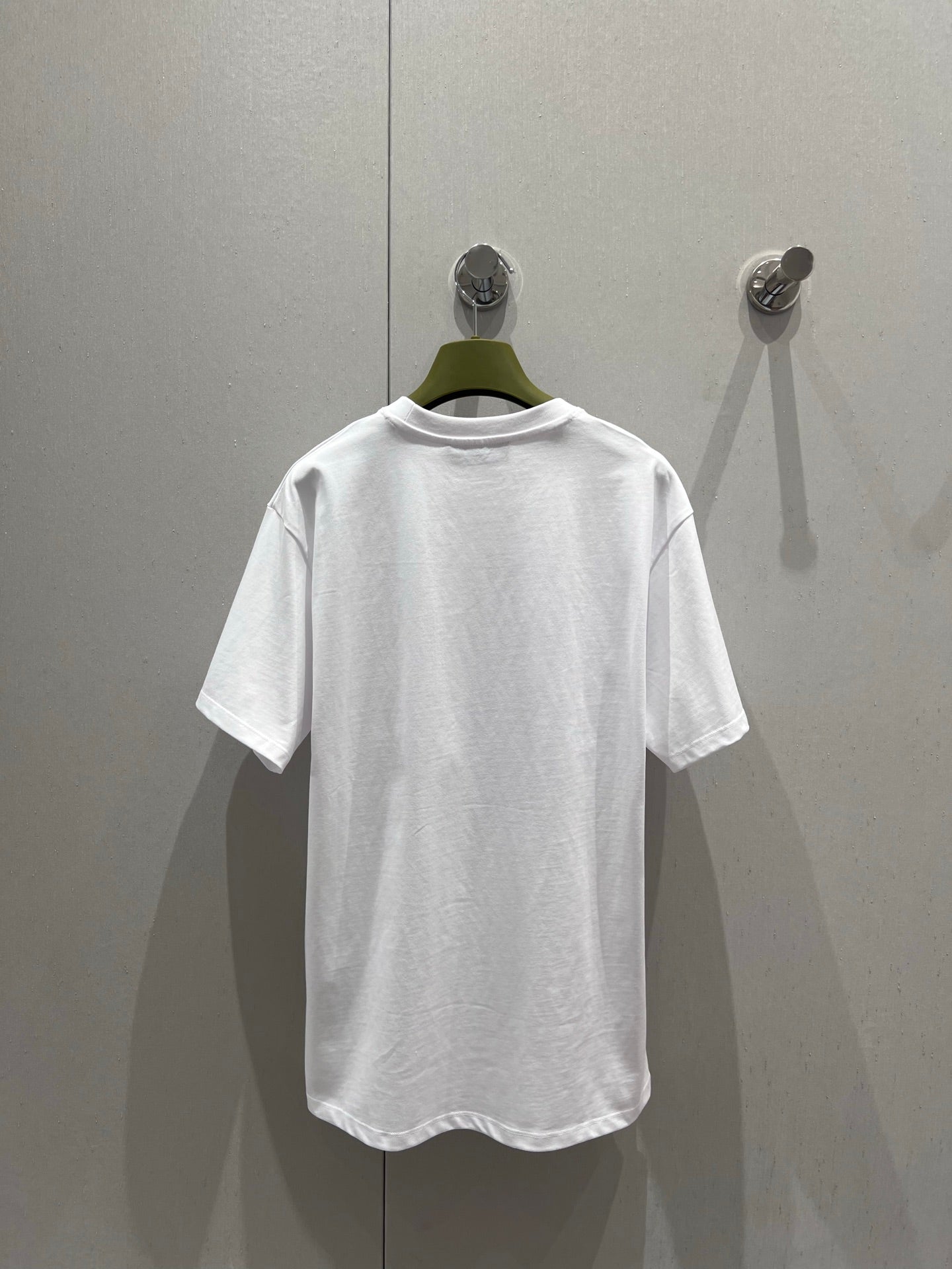 Gucci 25 Anchor Print Short-sleeved T-shirt White Red Cotton