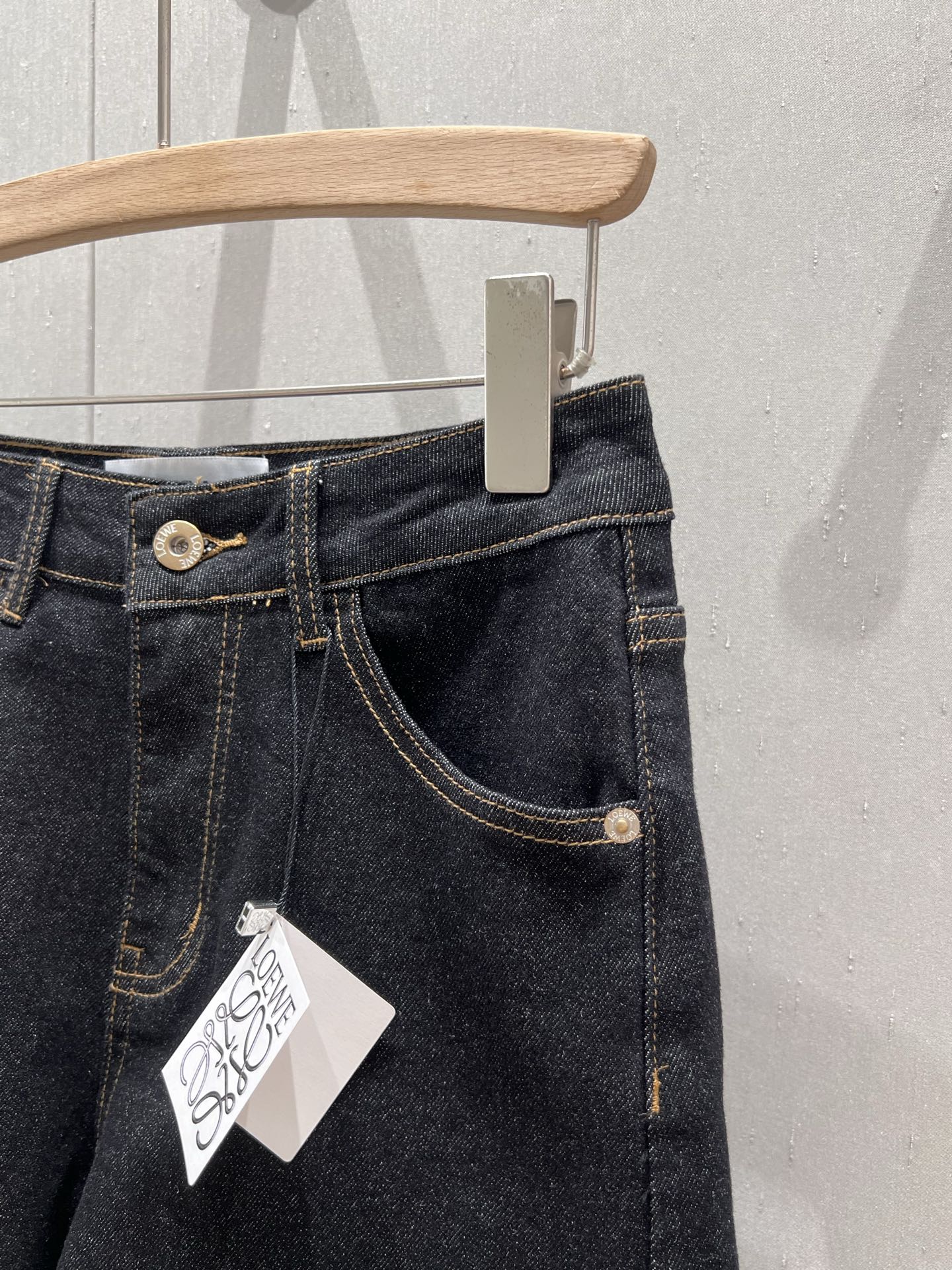 Loewe 25 Short Black Cotton 220662