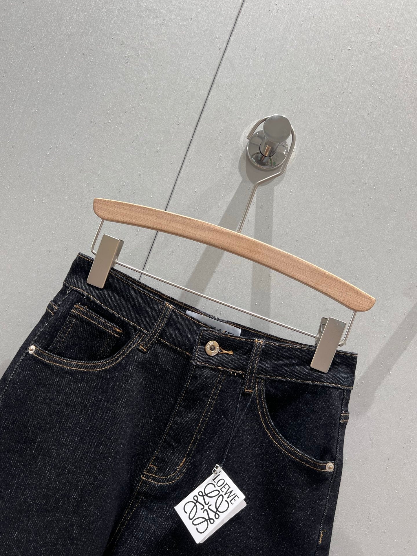 Loewe 25 Short Black Cotton 220662