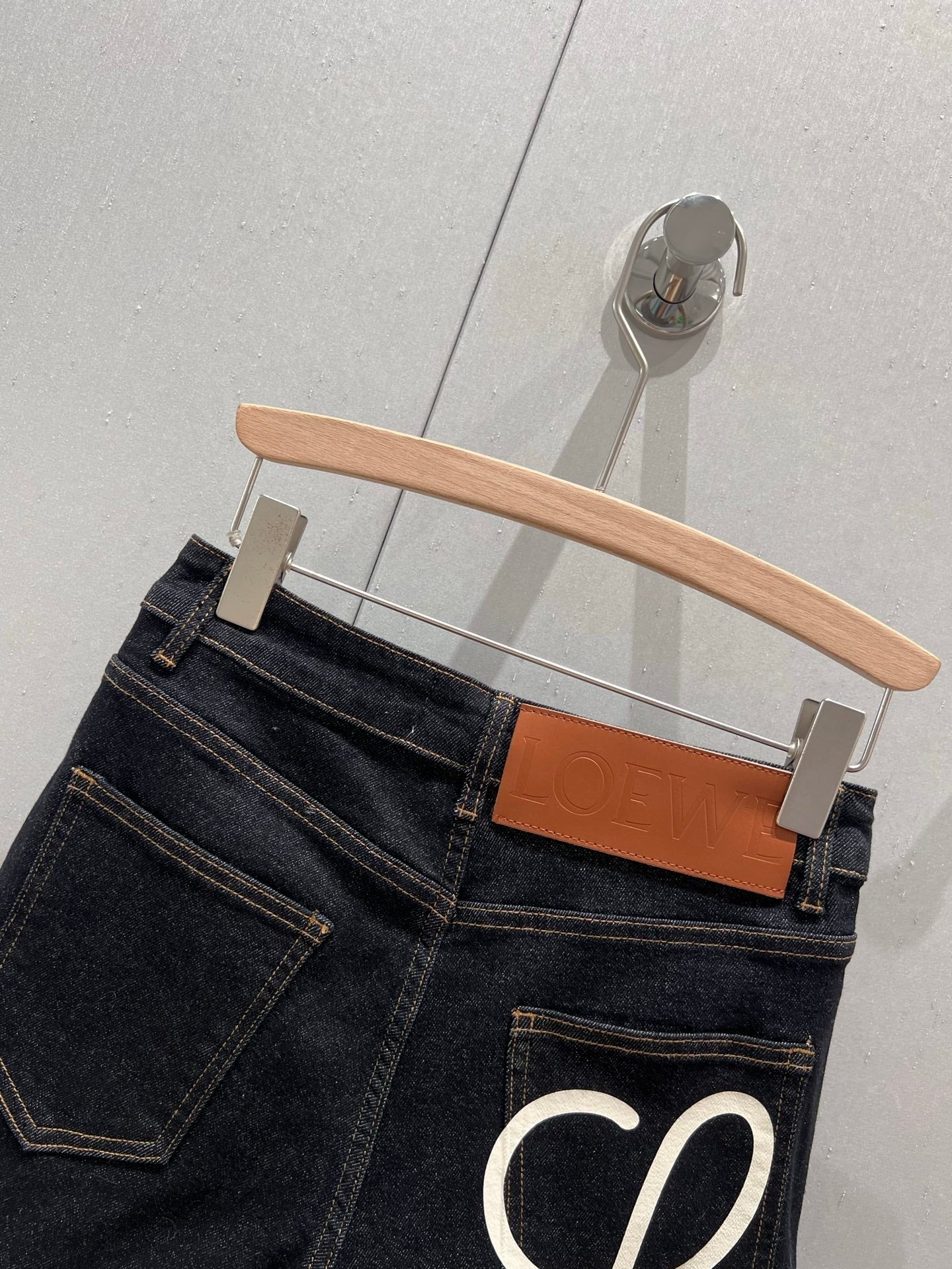 Loewe 25 Short Black Cotton 220662