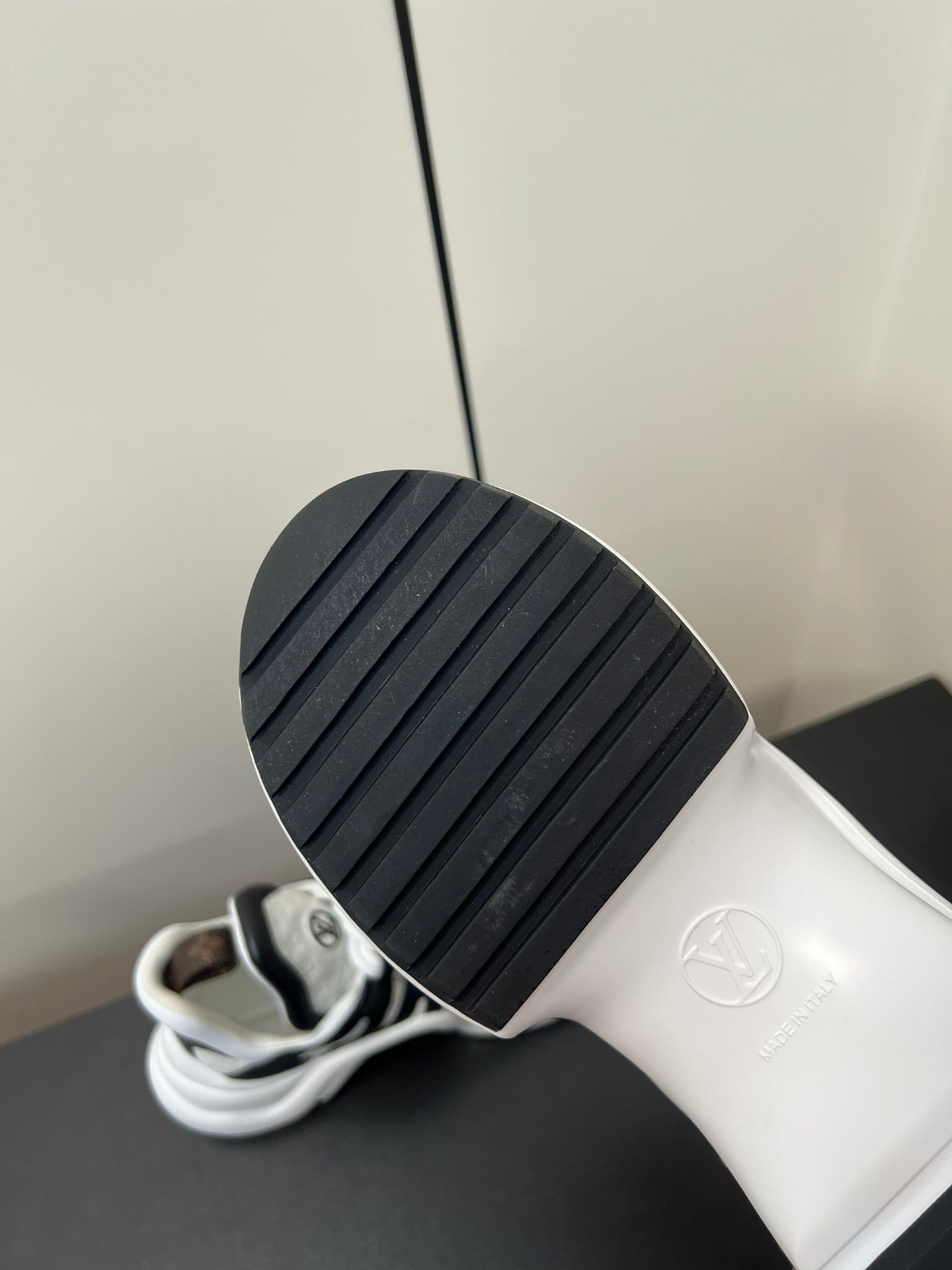 LV Archlight Sneaker 50mm White Mix Black Monogram Cowhide