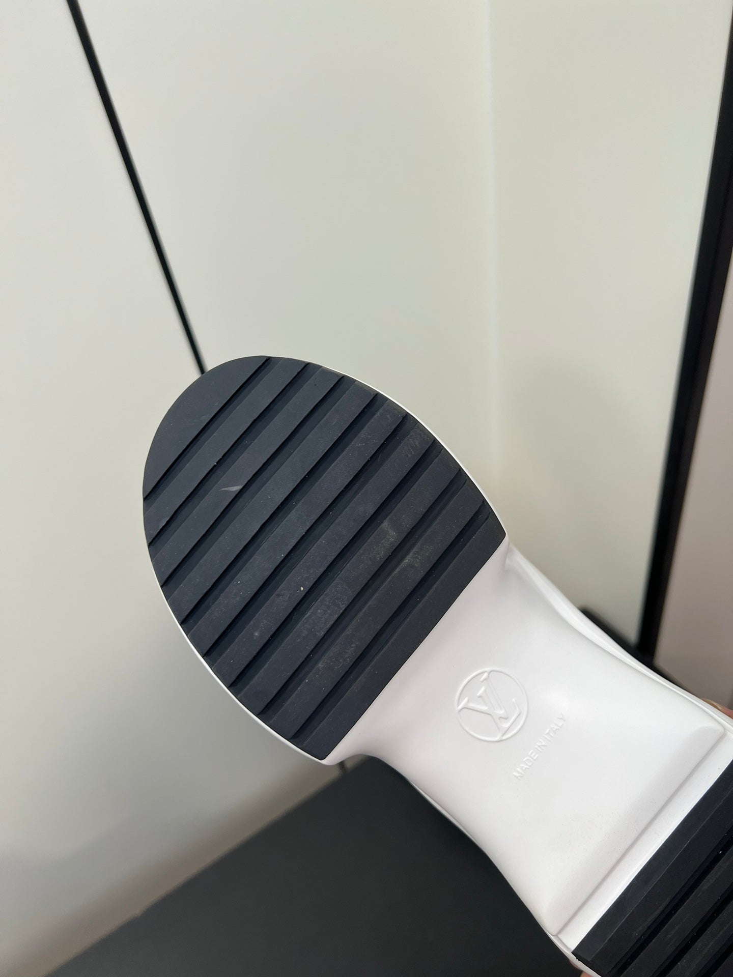 LV Archlight Sneaker 50mm White Mix Black Monogram Jacquard Fabric