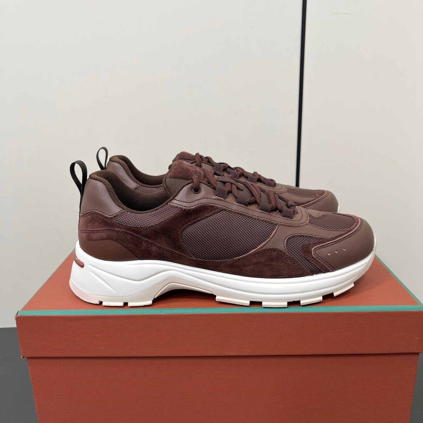 LP Cairn Walk Sneaker Eterna Cotto Calfskin and Fabric 210920