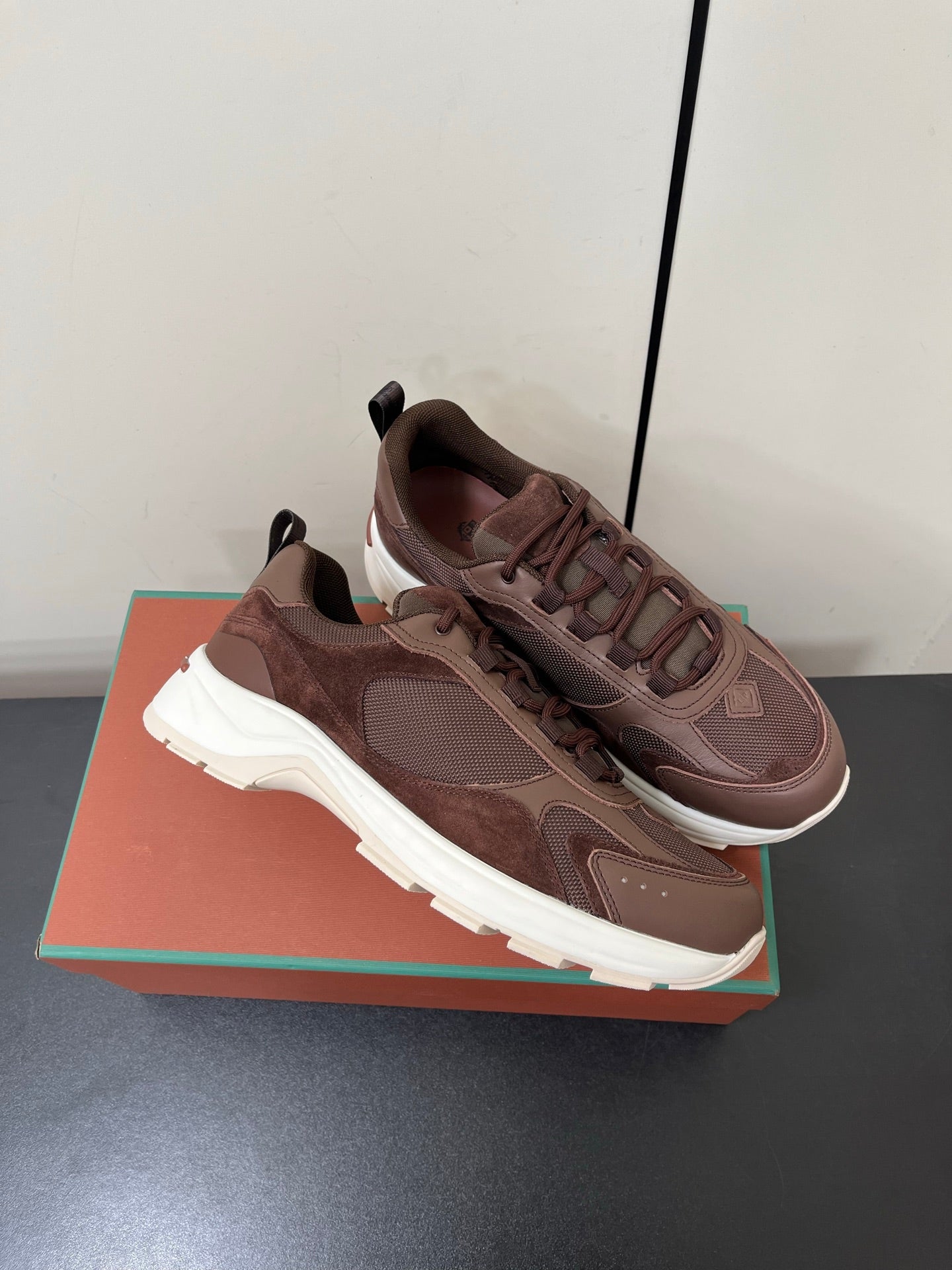 LP Cairn Walk Sneaker Eterna Cotto Calfskin and Fabric 210920