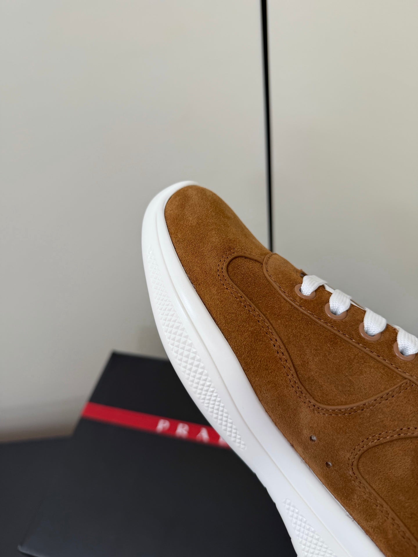 PRA 26S Casual Sneakers Brown Suede Leather 618915