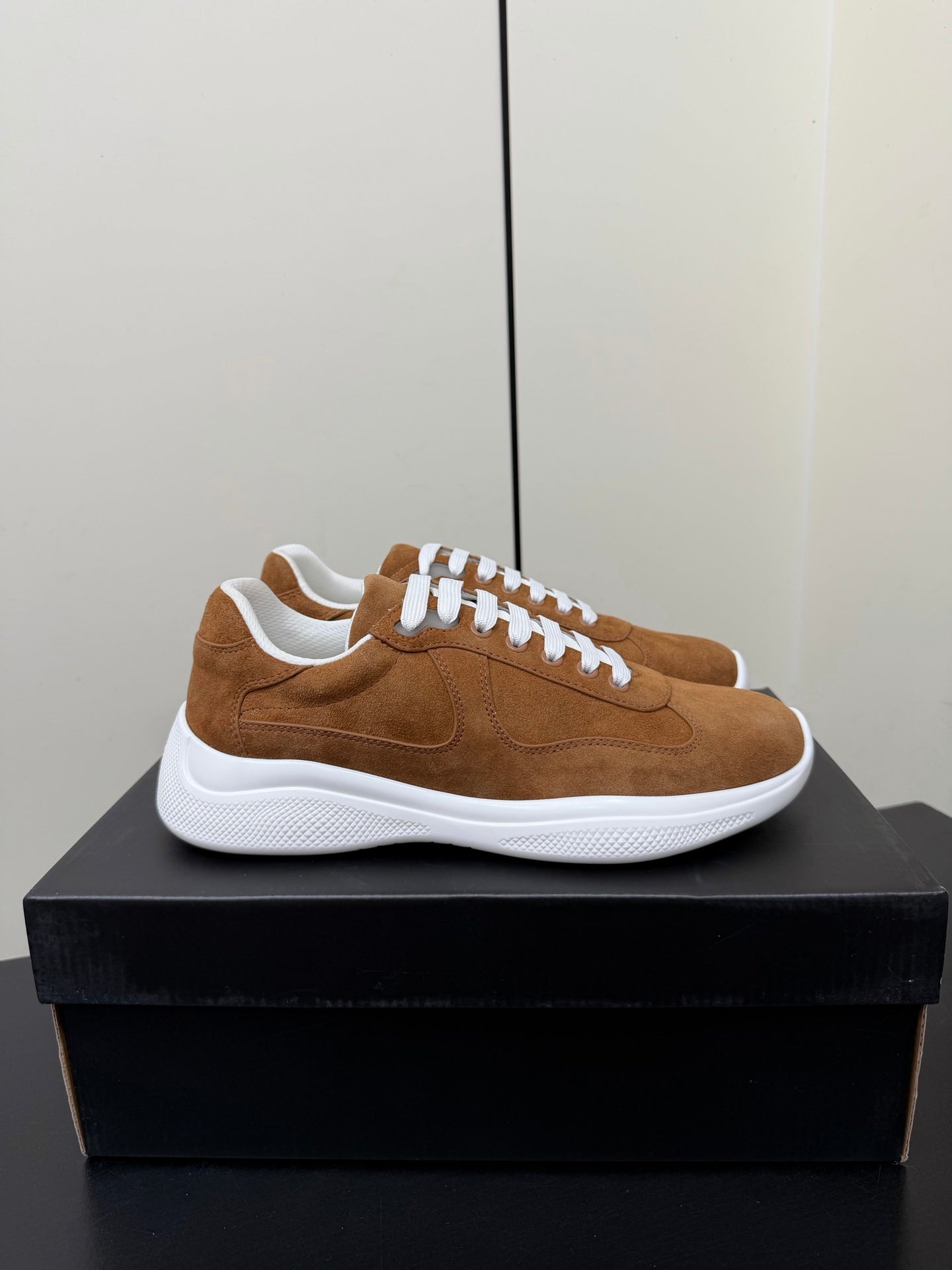 PRA 26S Casual Sneakers Brown Suede Leather 618915