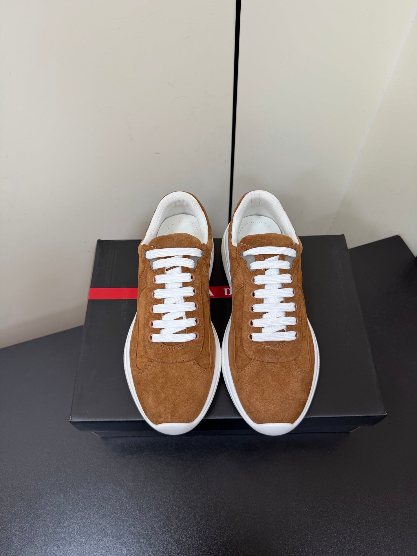 PRA 26S Casual Sneakers Brown Suede Leather 618915