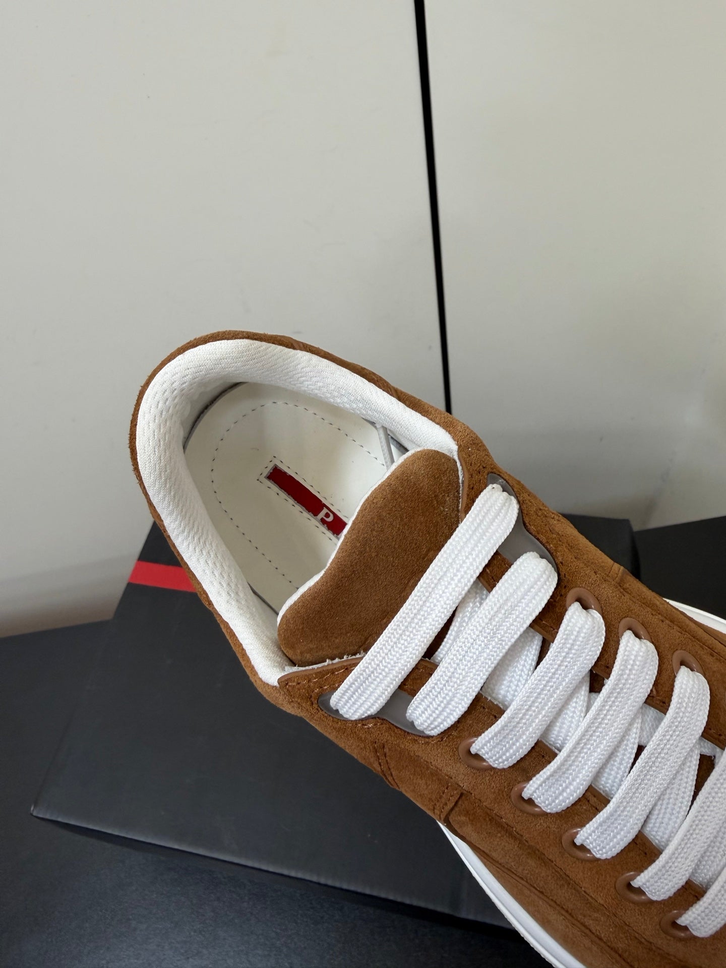 PRA 26S Casual Sneakers Brown Suede Leather 618915