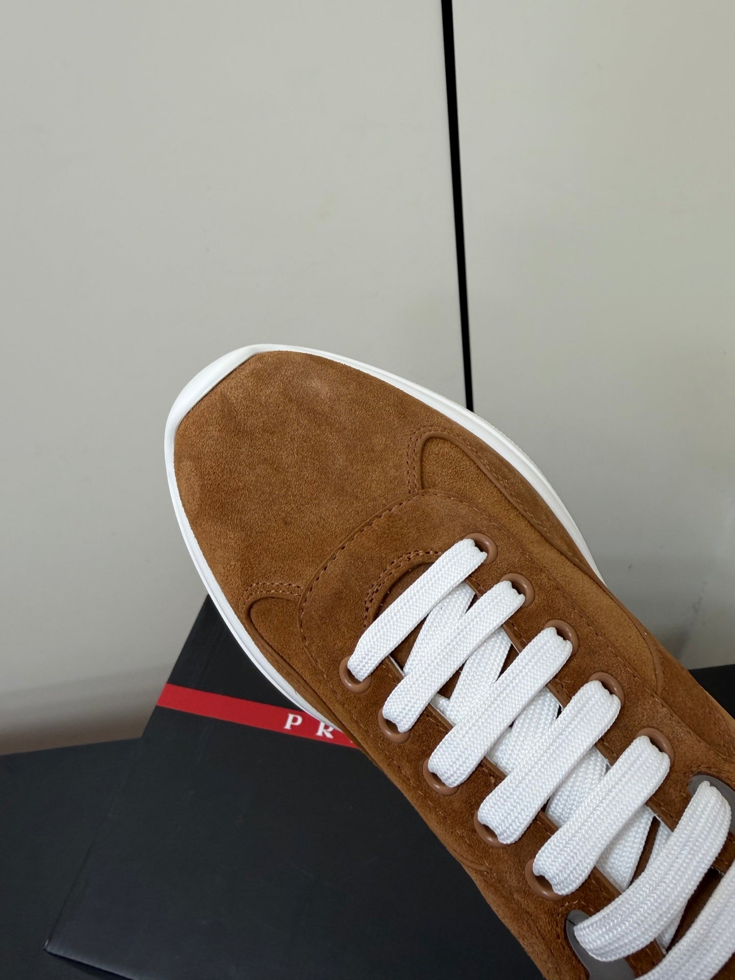 PRA 26S Casual Sneakers Brown Suede Leather 618915