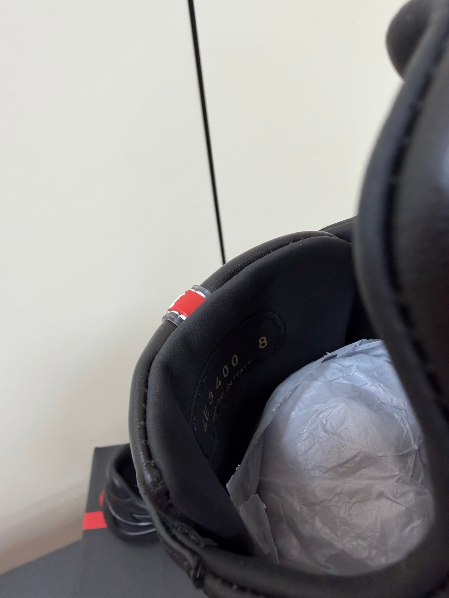 PRA 26S Casual Sneakers Black Leather 618916