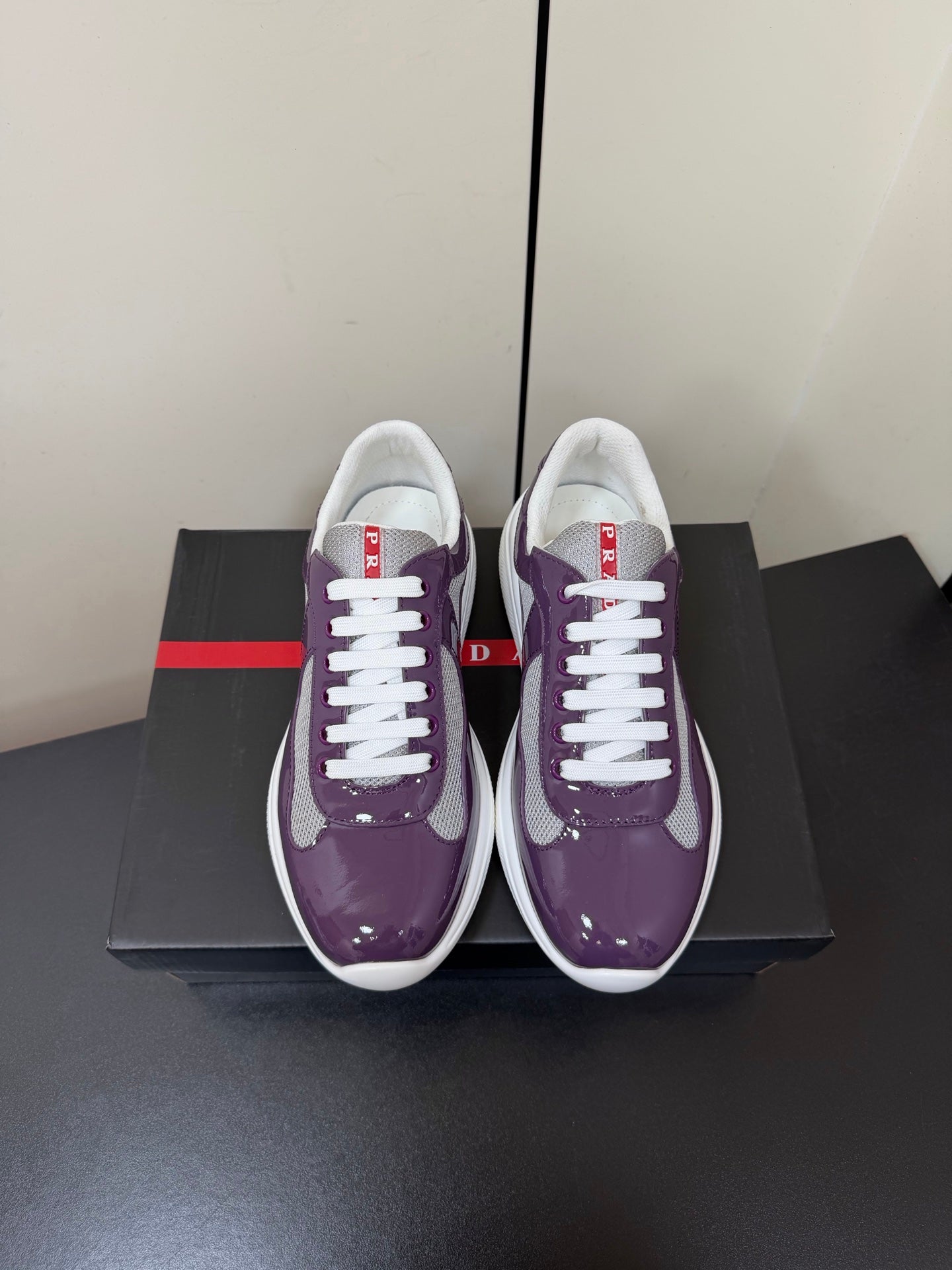 PRA 26S Casual Sneakers Purple Patent Leather 618926