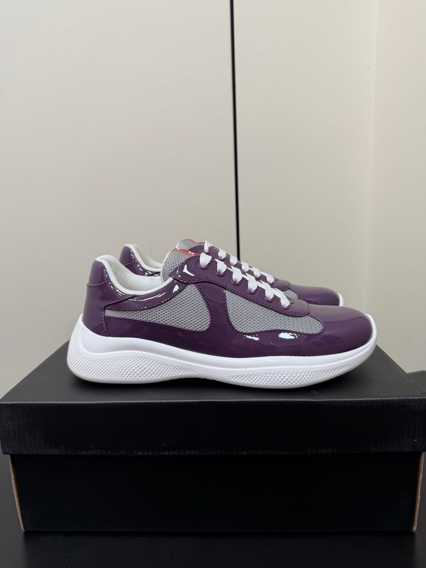 PRA 26S Casual Sneakers Purple Patent Leather 618926