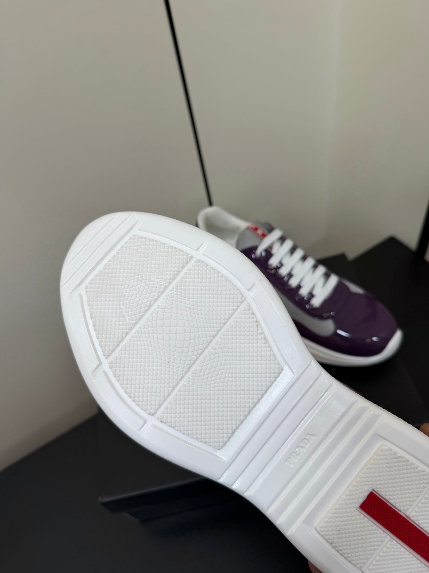 PRA 26S Casual Sneakers Purple Patent Leather 618926