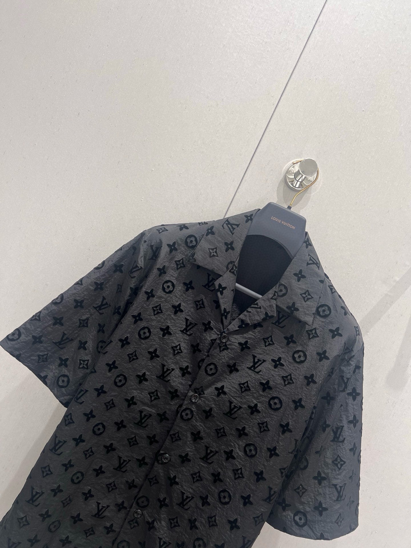 LV 25 Set Short Black Silk 214990