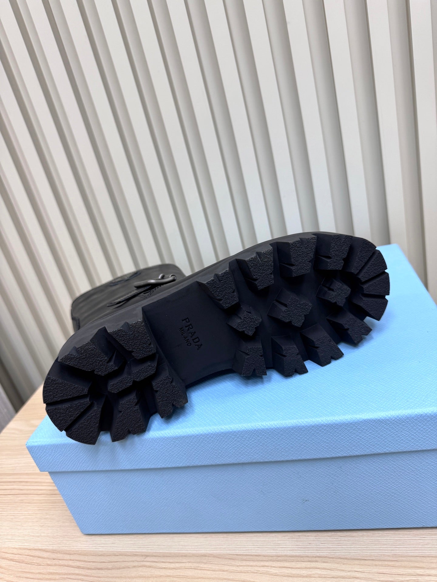 PRA Martin boots black sheepskin 443644