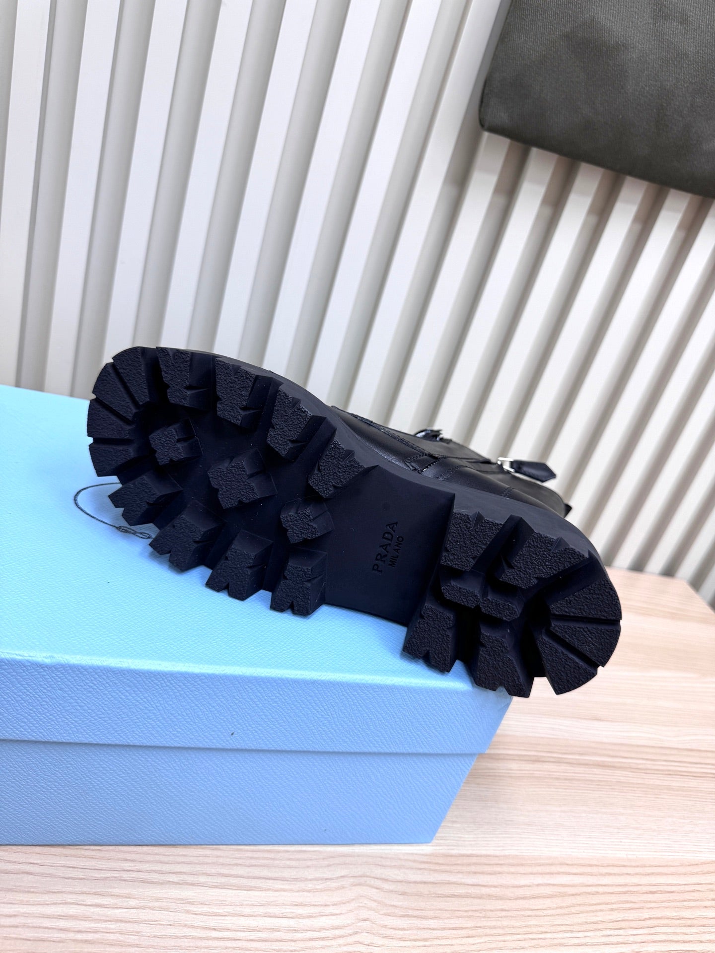 PRA Martin boots black sheepskin 443670