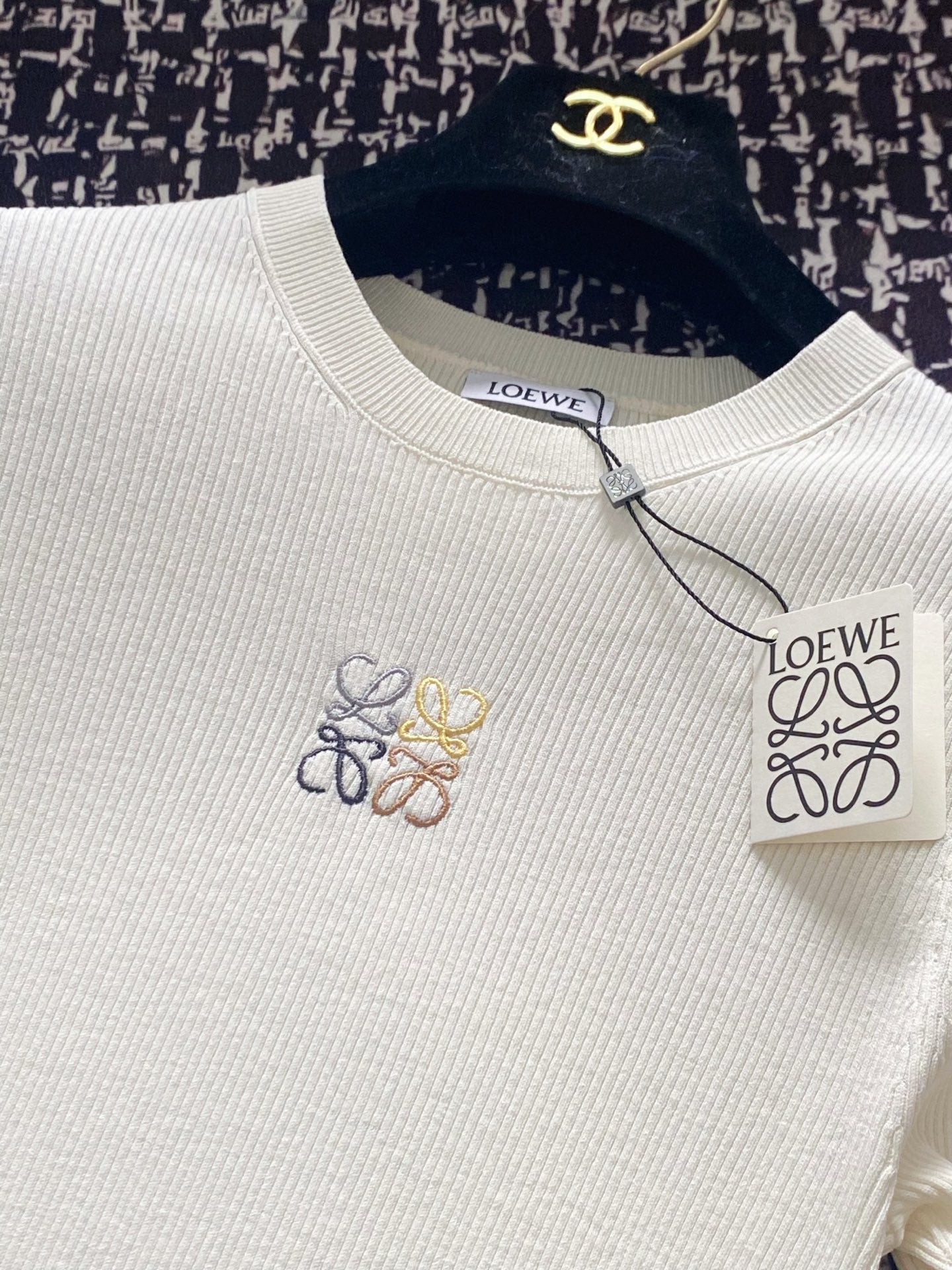 Loewe 25 Slim Sleeved T-Shirt Tencel