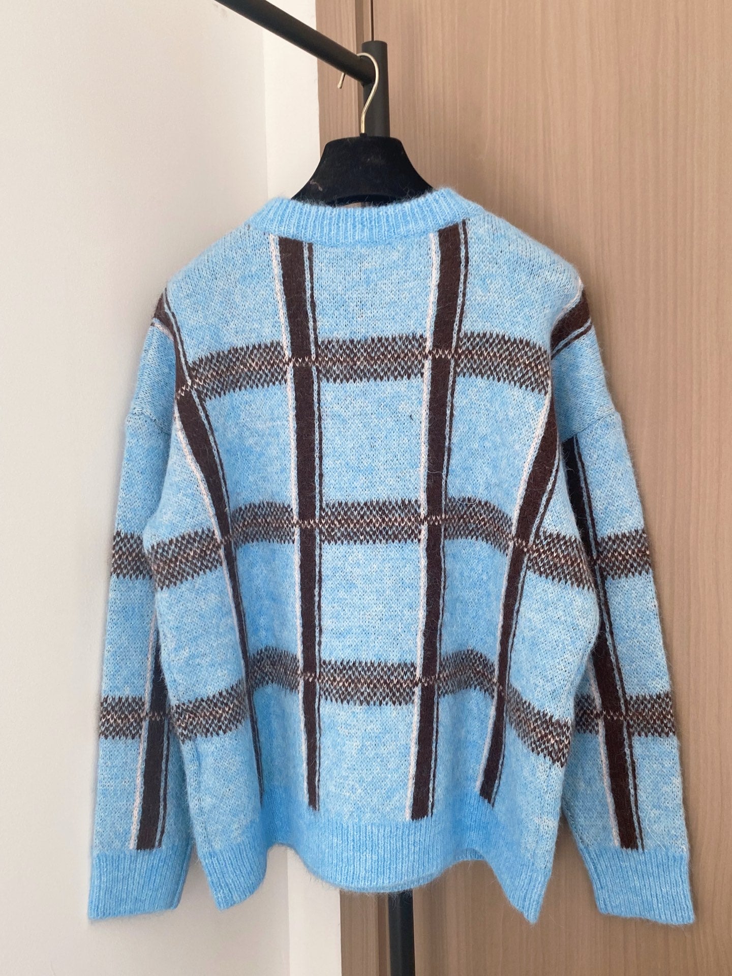 Chanel 2025 Two-tone Long Sleeve Sweater Wool 99240