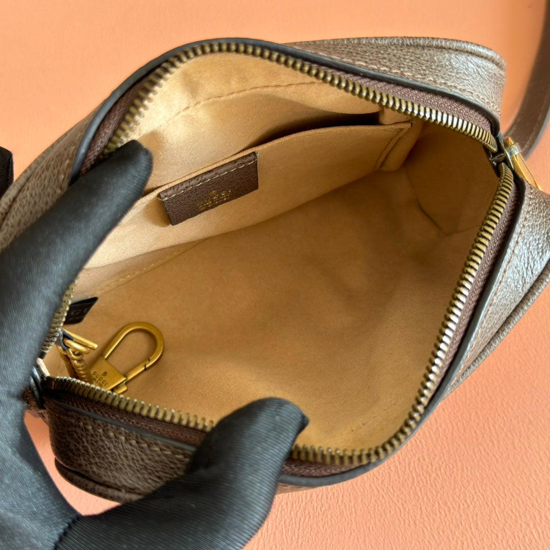 GG 2025 x Disney Donald Duck Mini Shoulder Bag Multicolor Cowhide Canvas 273591