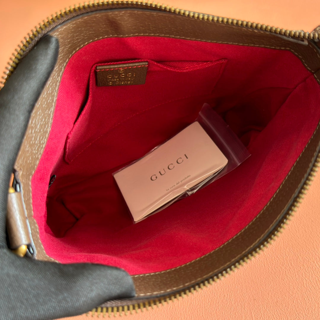 Gucci 2025 x Disney Donald Duck Bag Multicolor Cowhide Canvas 273592