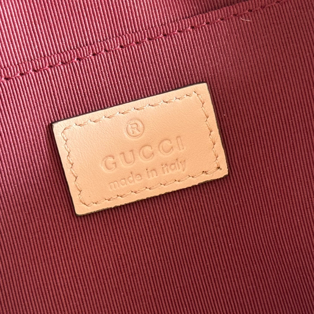 GG 2025 Mamont Bag 24cm Pink Gold Lambskin 273725