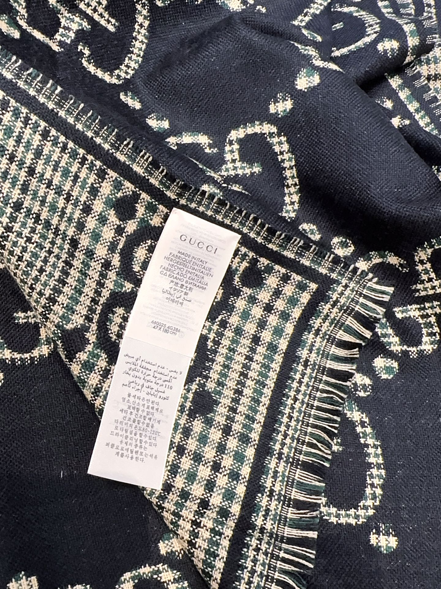 GG Classic 180CM Black  Wool 287937