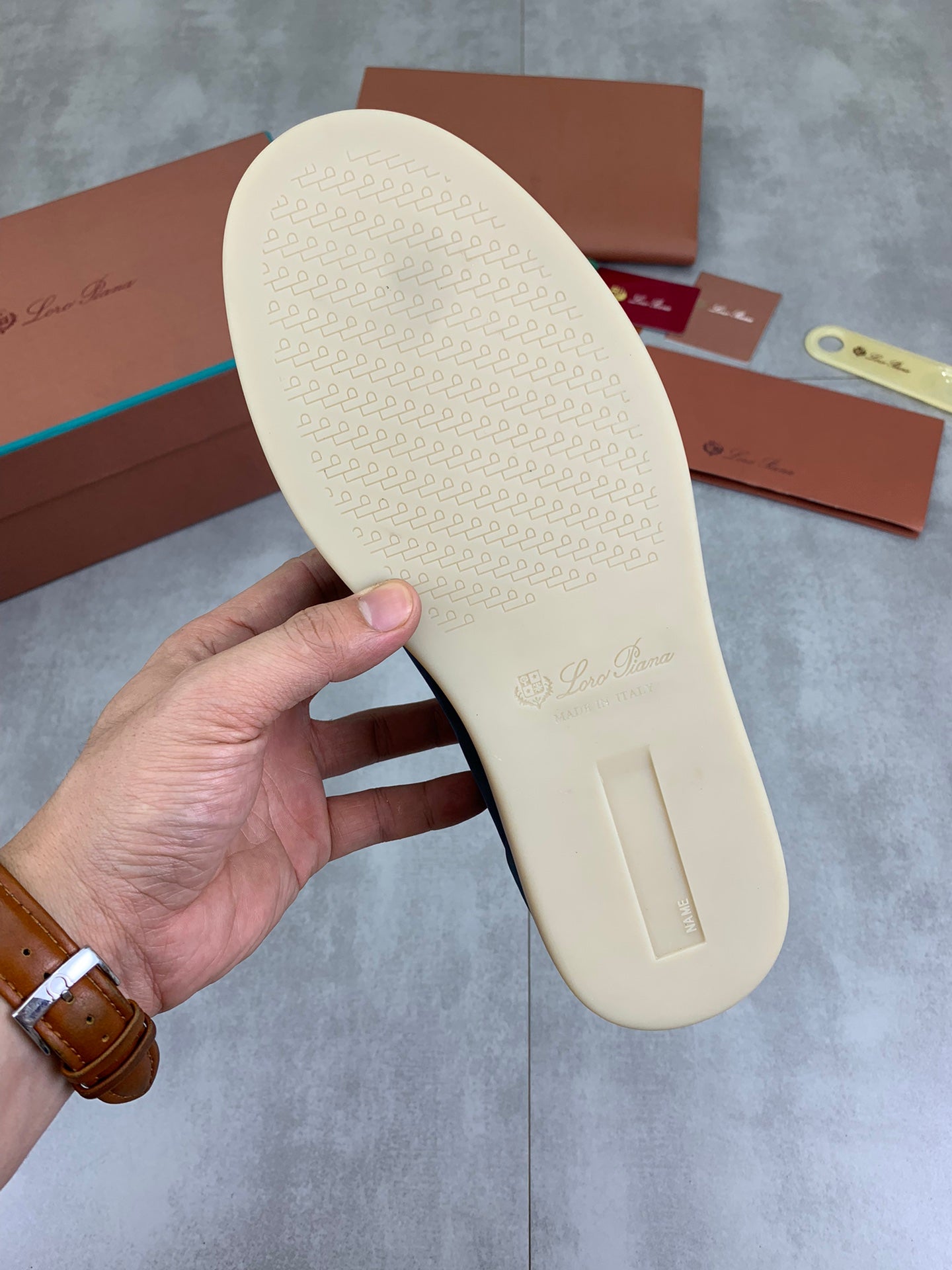 LP SOHO WALK TRAINERS IN SAPPHIRE SUEDE