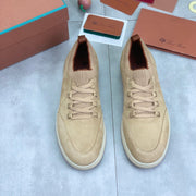 LP SOHO WALK TRAINERS IN WALNUT SUEDE