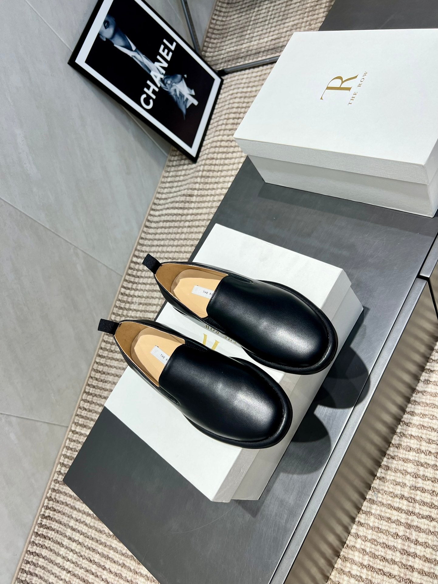 The Row 2025 Loafer Black Cowhide 540485