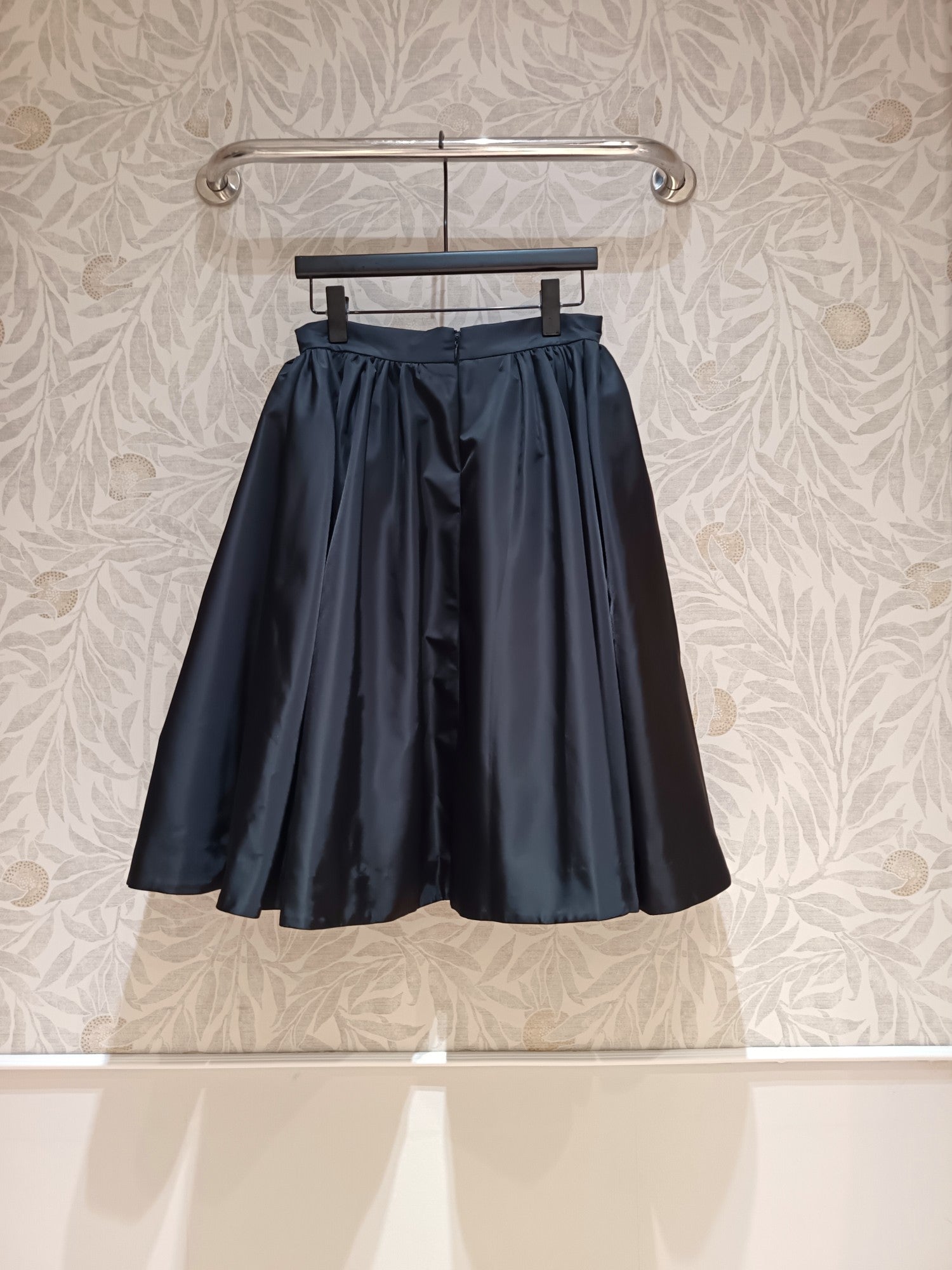 Prada Puffy Skirt Black Poliamide