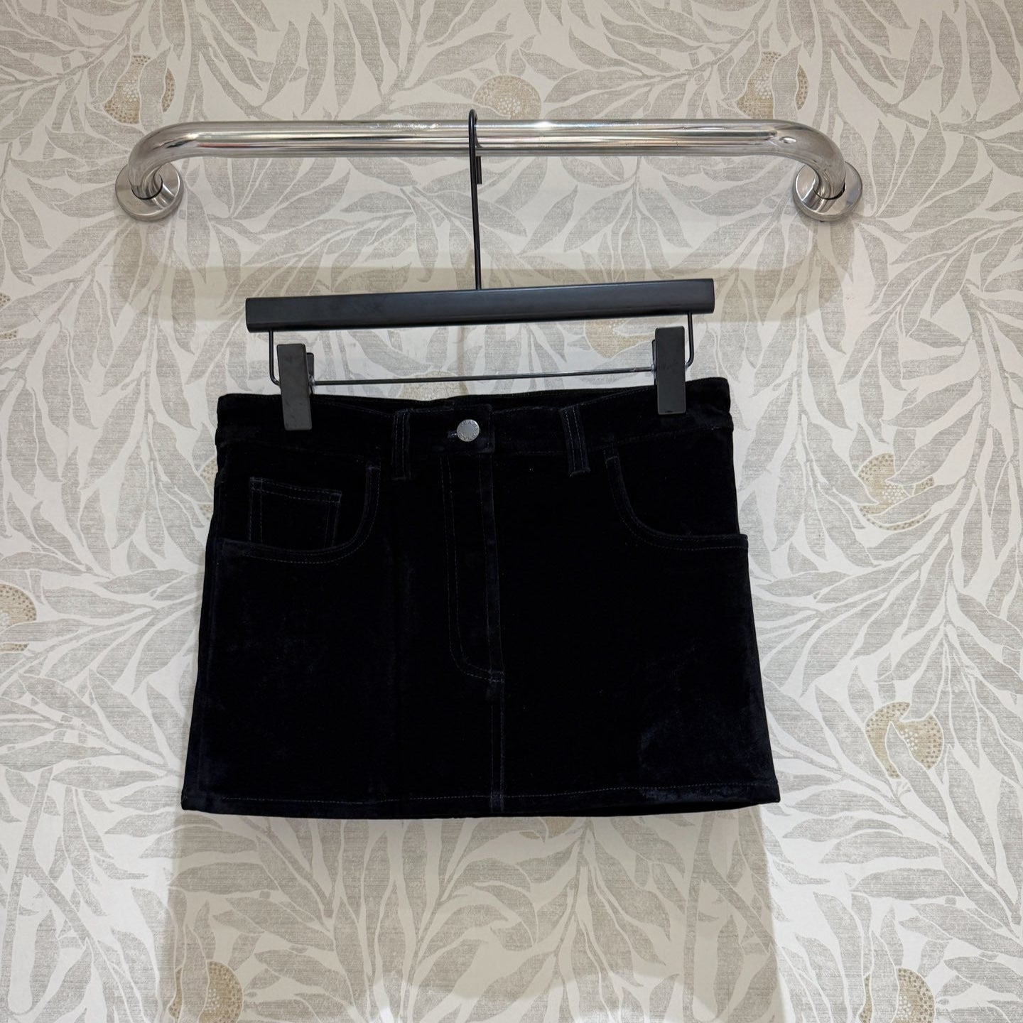Prada Skirt Black Velvet