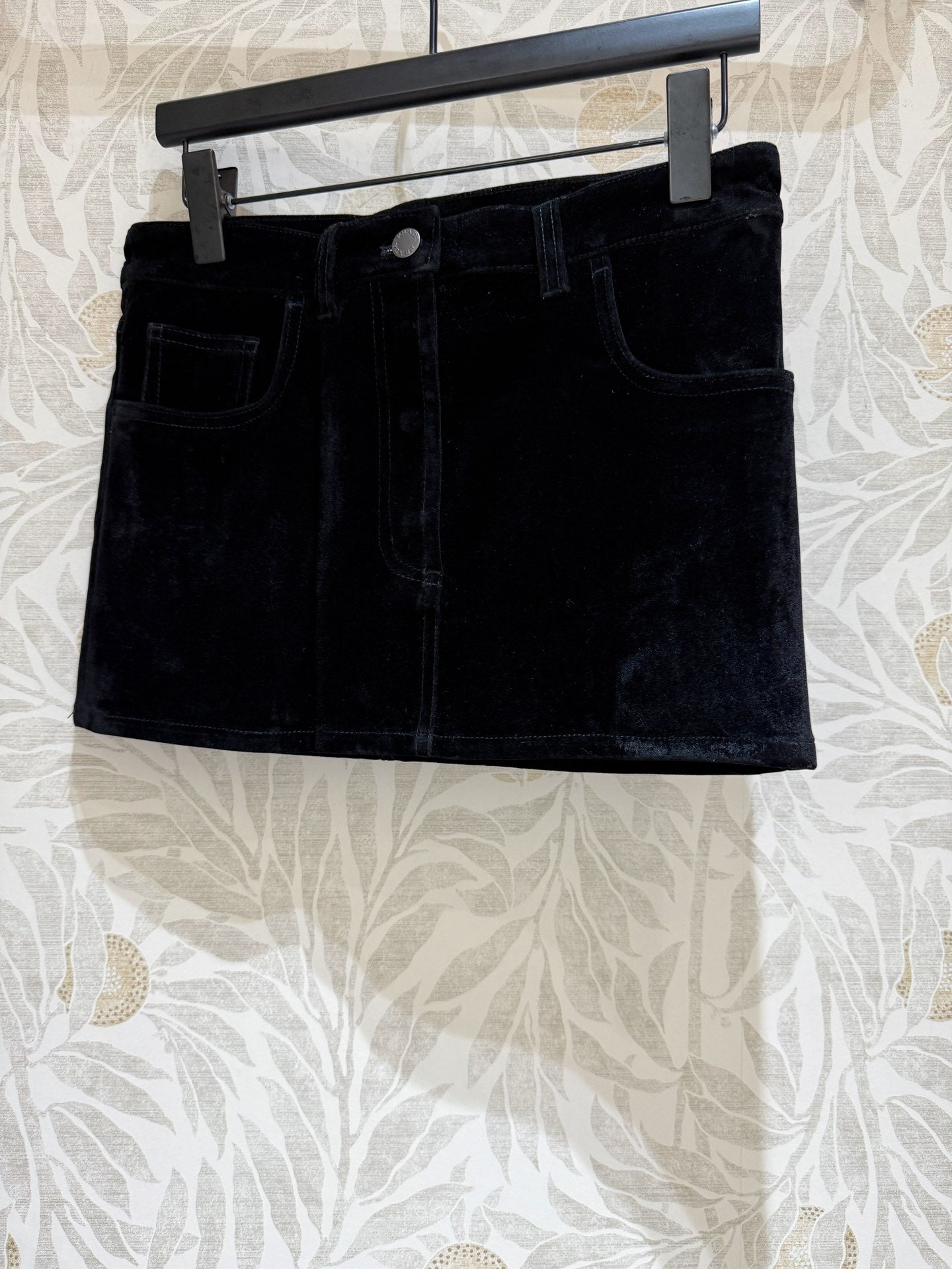 Prada Skirt Black Velvet