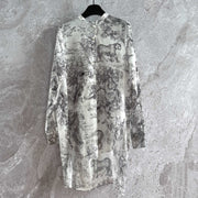 CD Shirt Gray Cotton