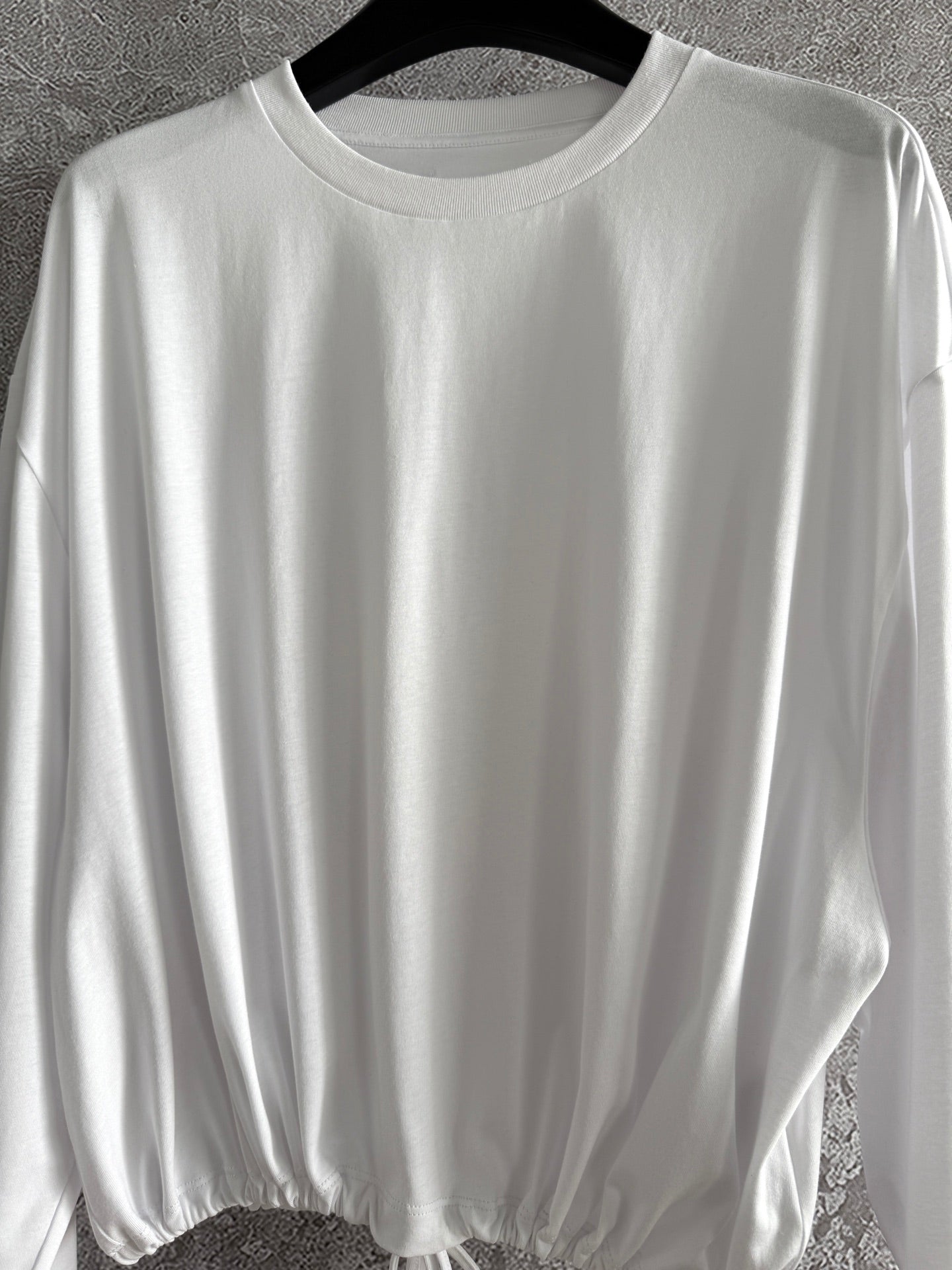 Prada Drawstring T-shirt White Cotton