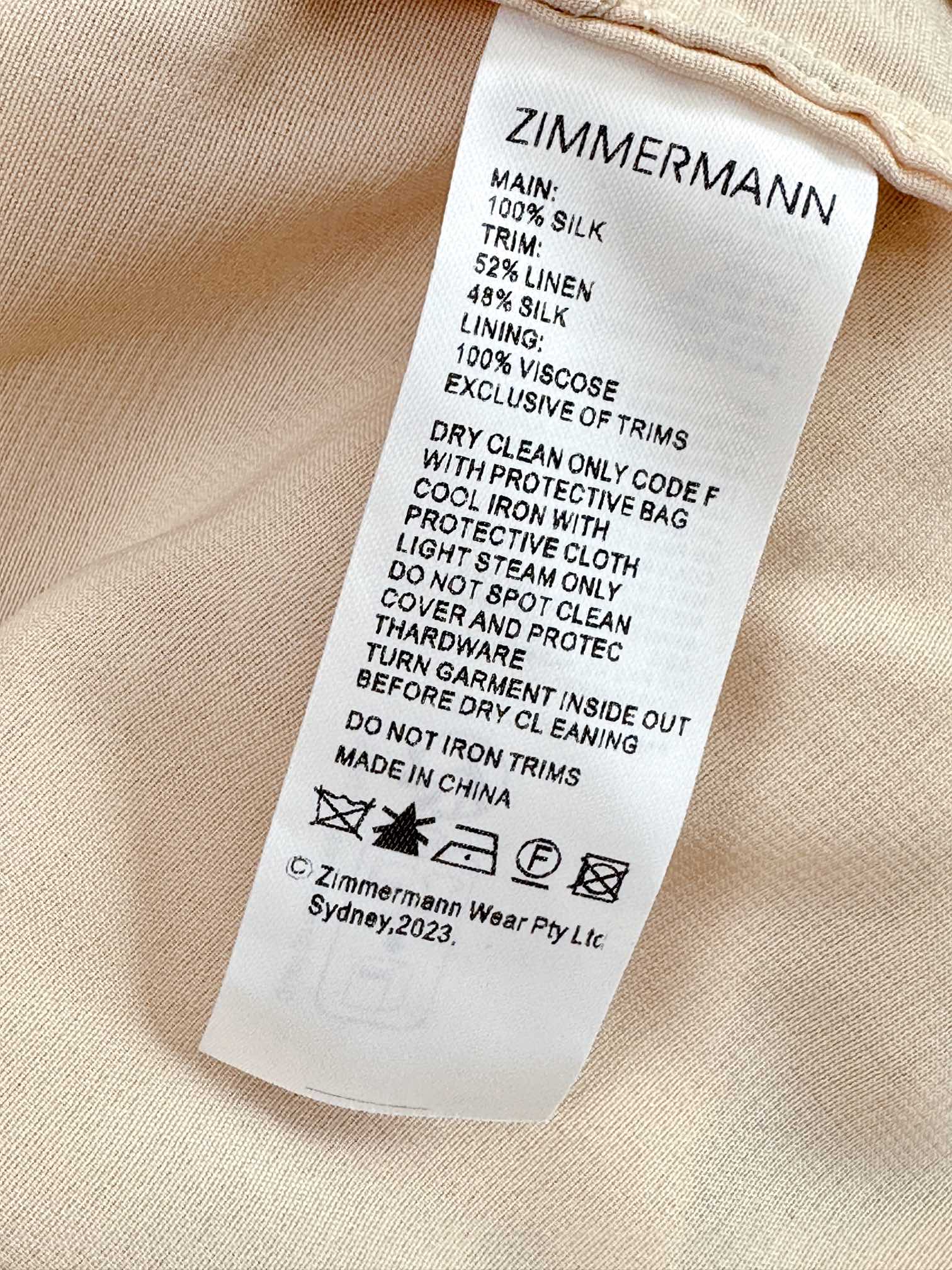 Zimmermann 2025 Playsuit 050