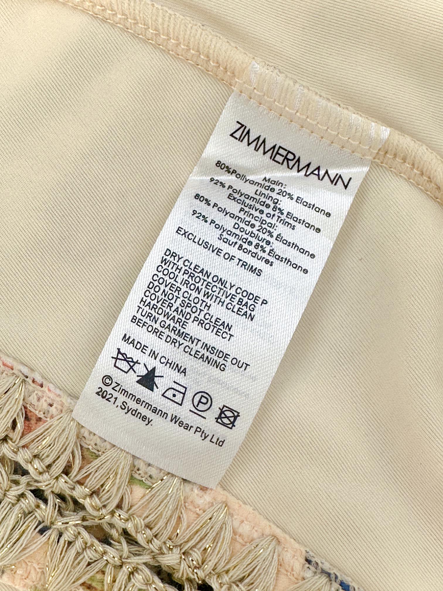 Zimmermann 25 Swimsuit 265