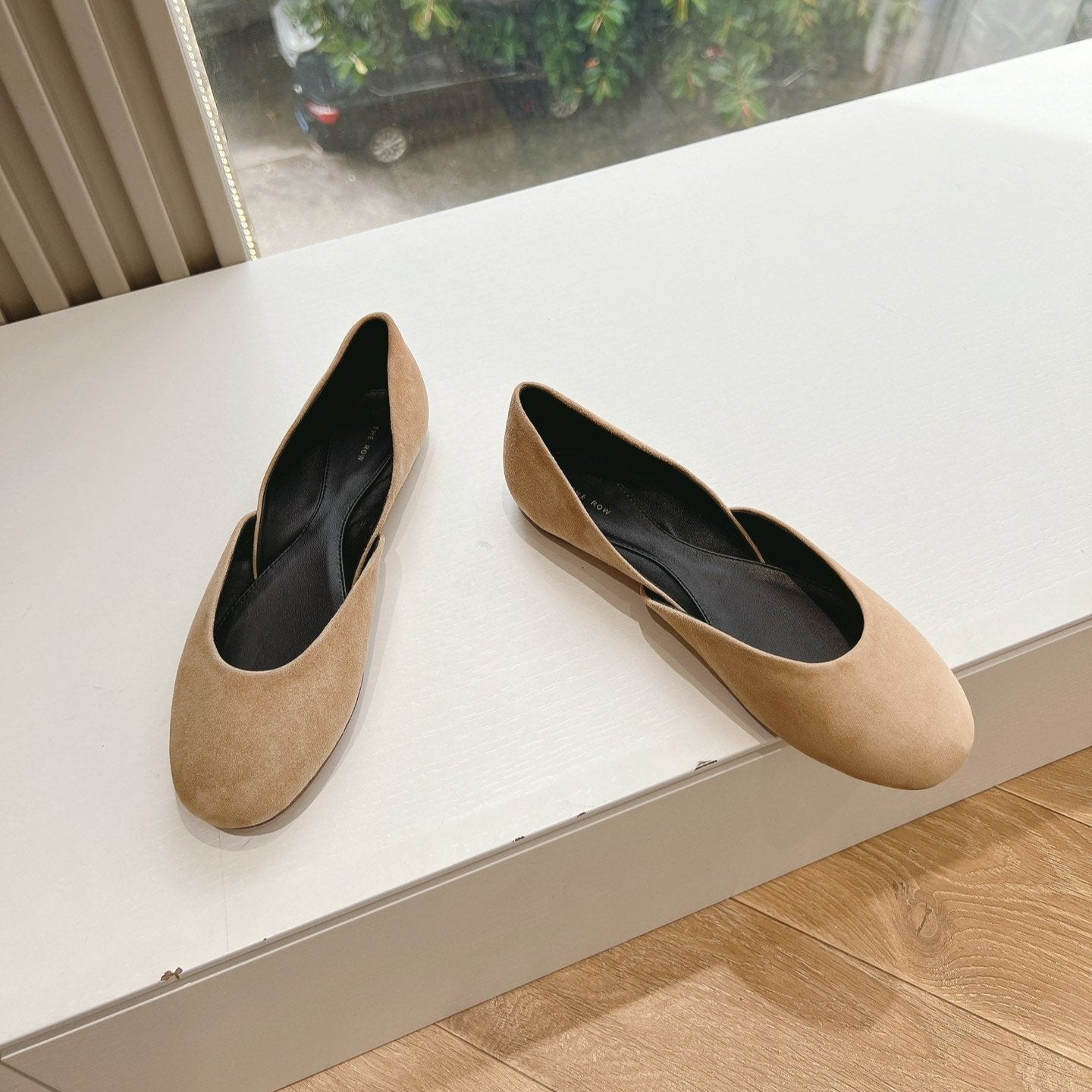 SL GEMMA BALLET FLAT CAMEL SUEDE