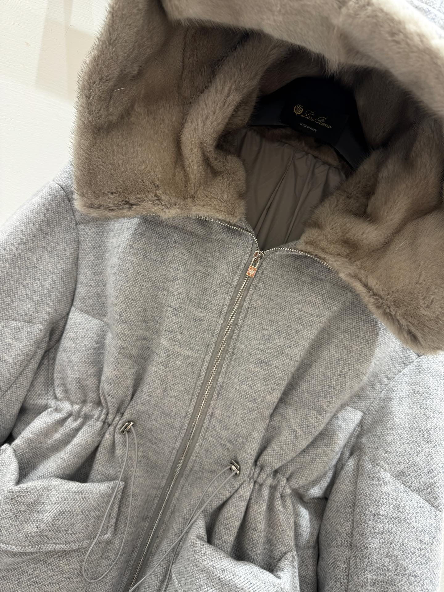 LP 25 Jacket Gray Wool Cashmere 310262