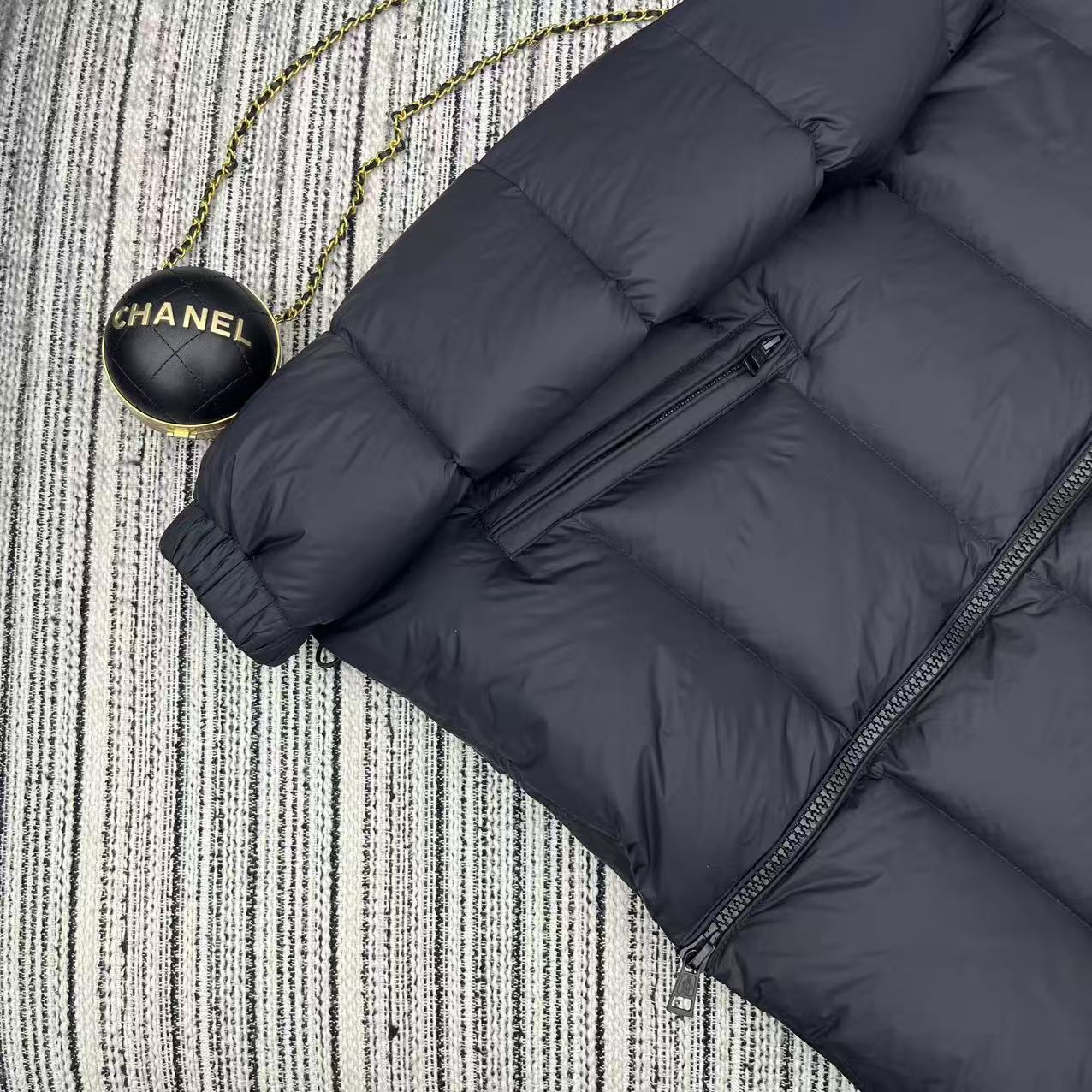 MC 2025 Jacket Black Nylon Down 528755