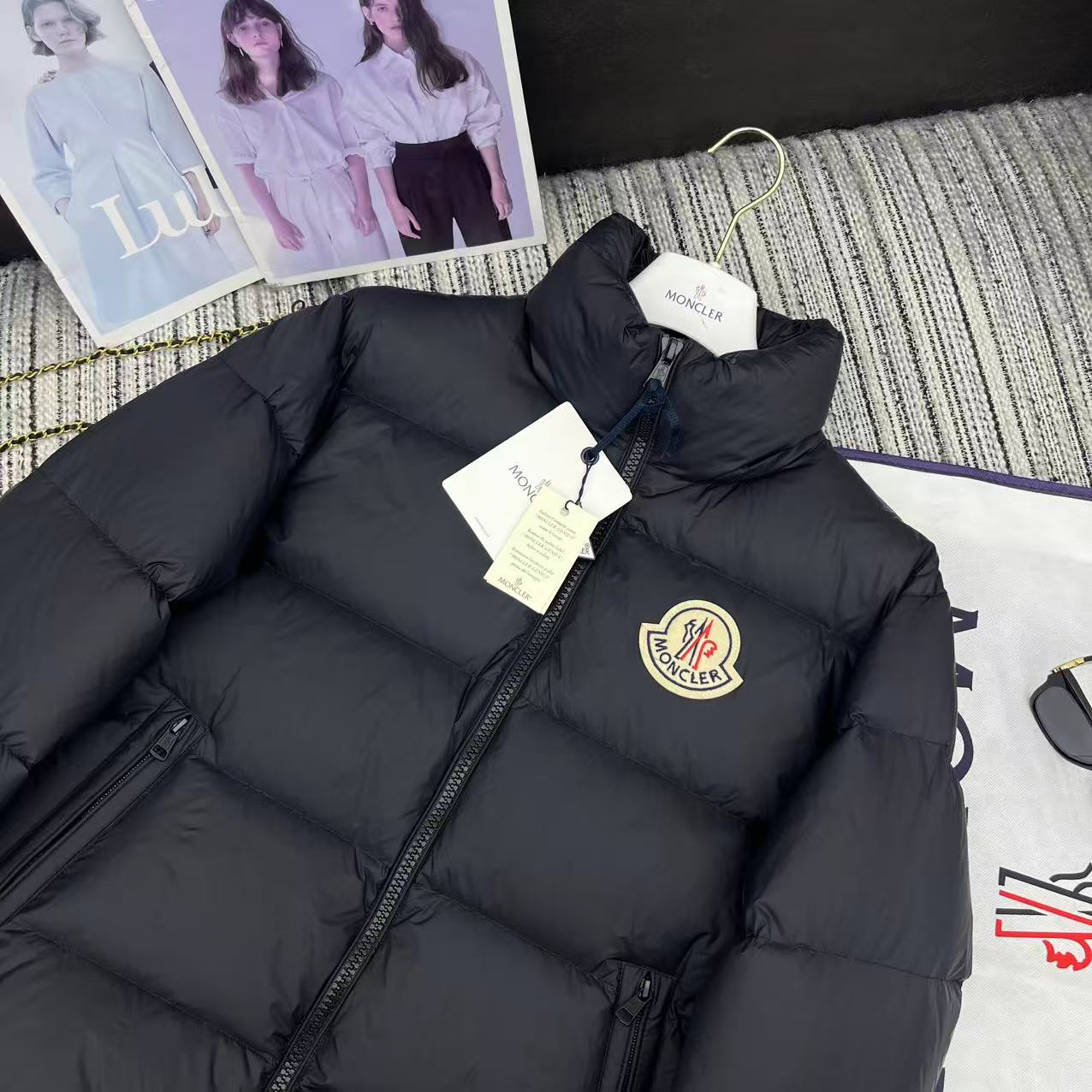 MC 2025 Jacket Black Nylon Down 528755