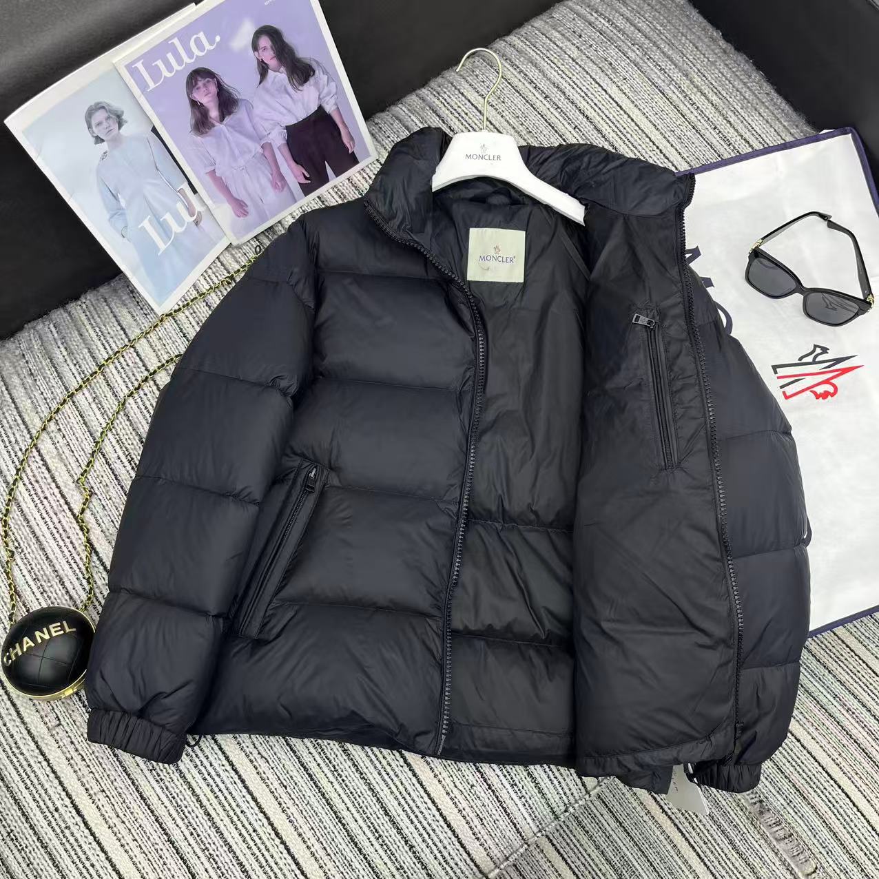 MC 2025 Jacket Black Nylon Down 528755