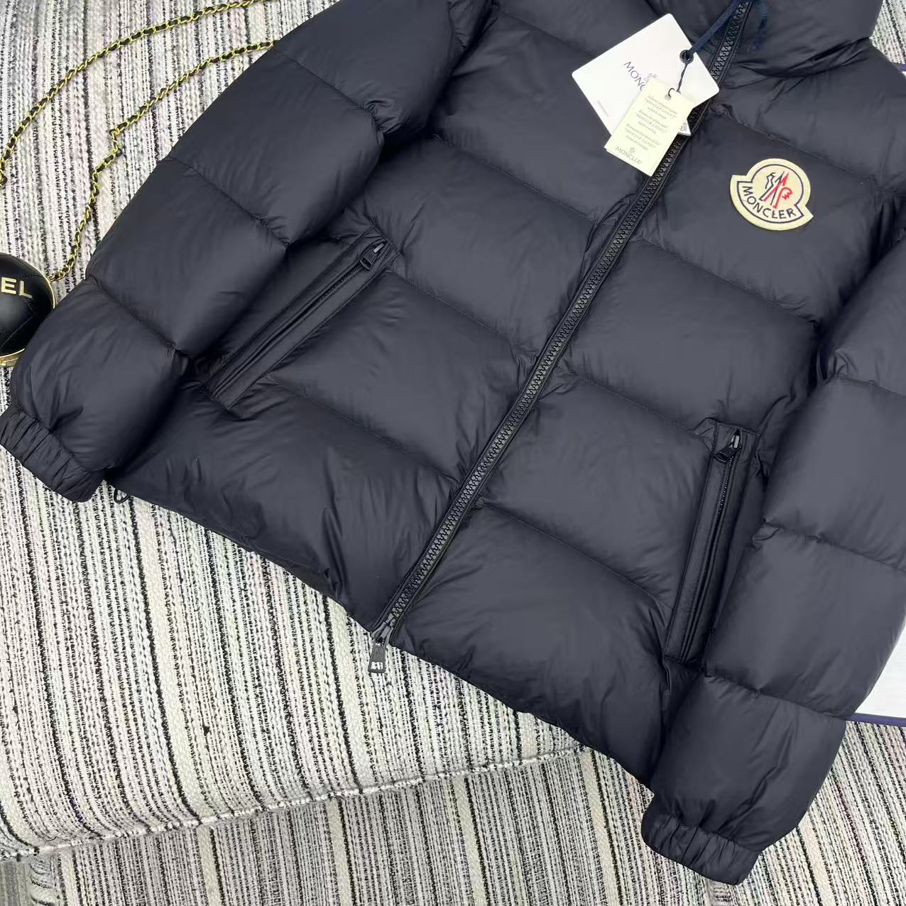 MC 2025 Jacket Black Nylon Down 528755