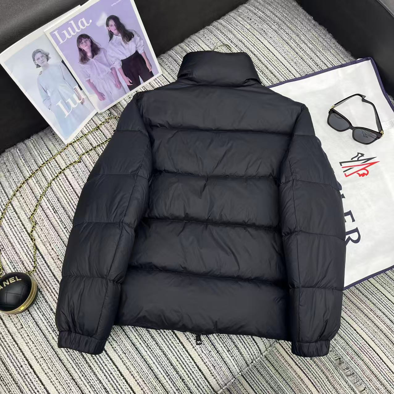 MC 2025 Jacket Black Nylon Down 528755