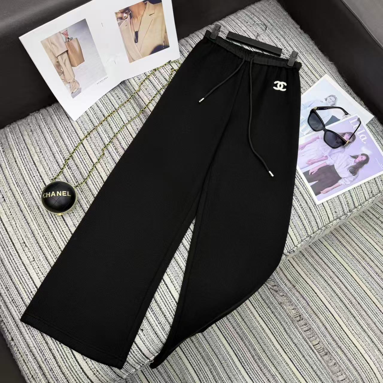 Chanel 2025 Pant Black Wool 318973