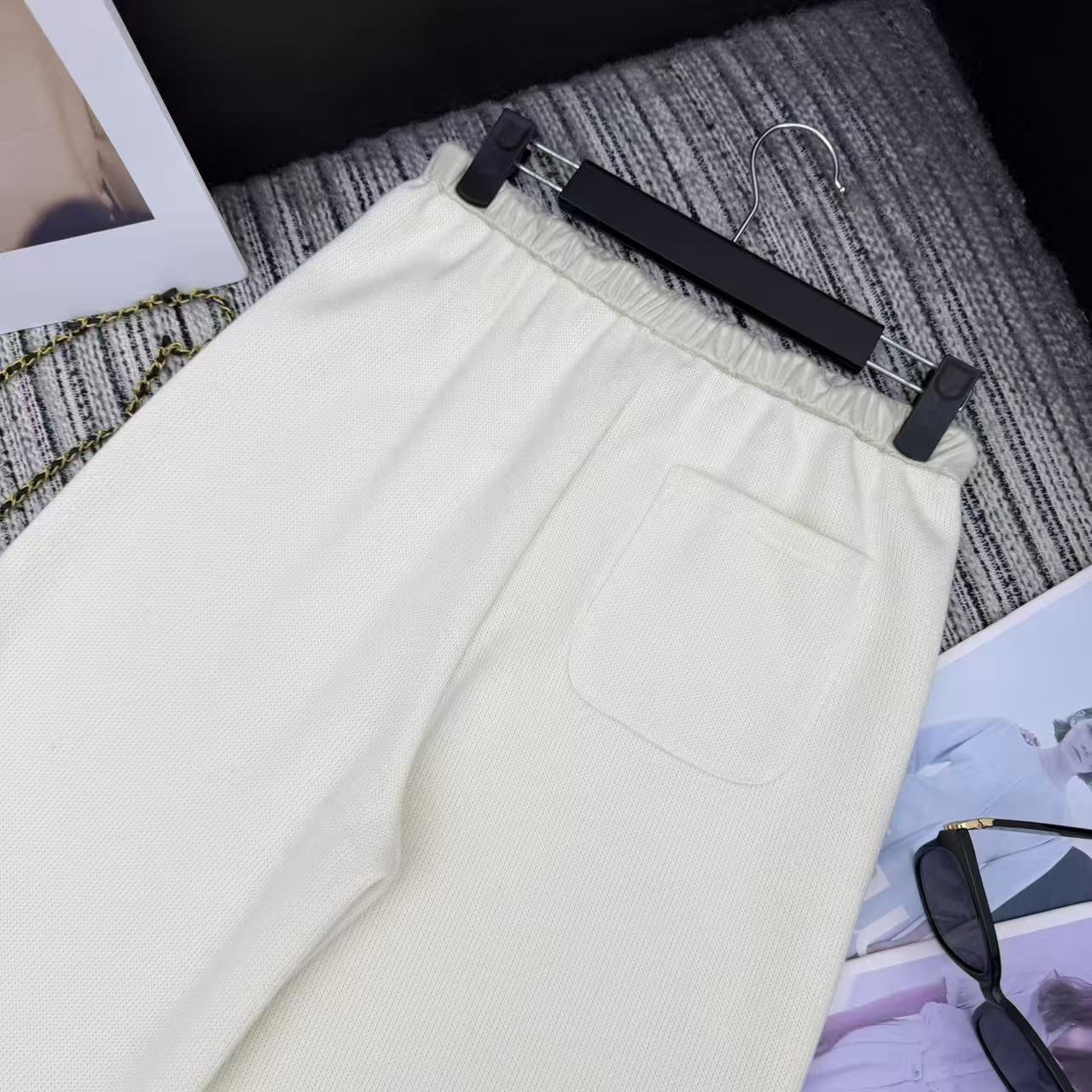 Chanel 2025 Pant White Wool 318974