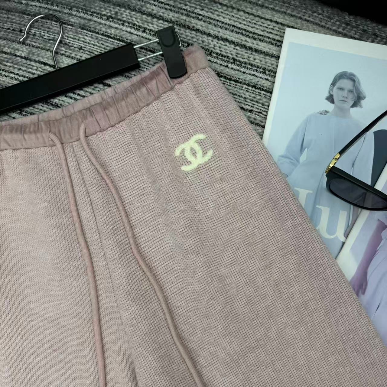 Chanel 2025 Pant Pink Wool 318975