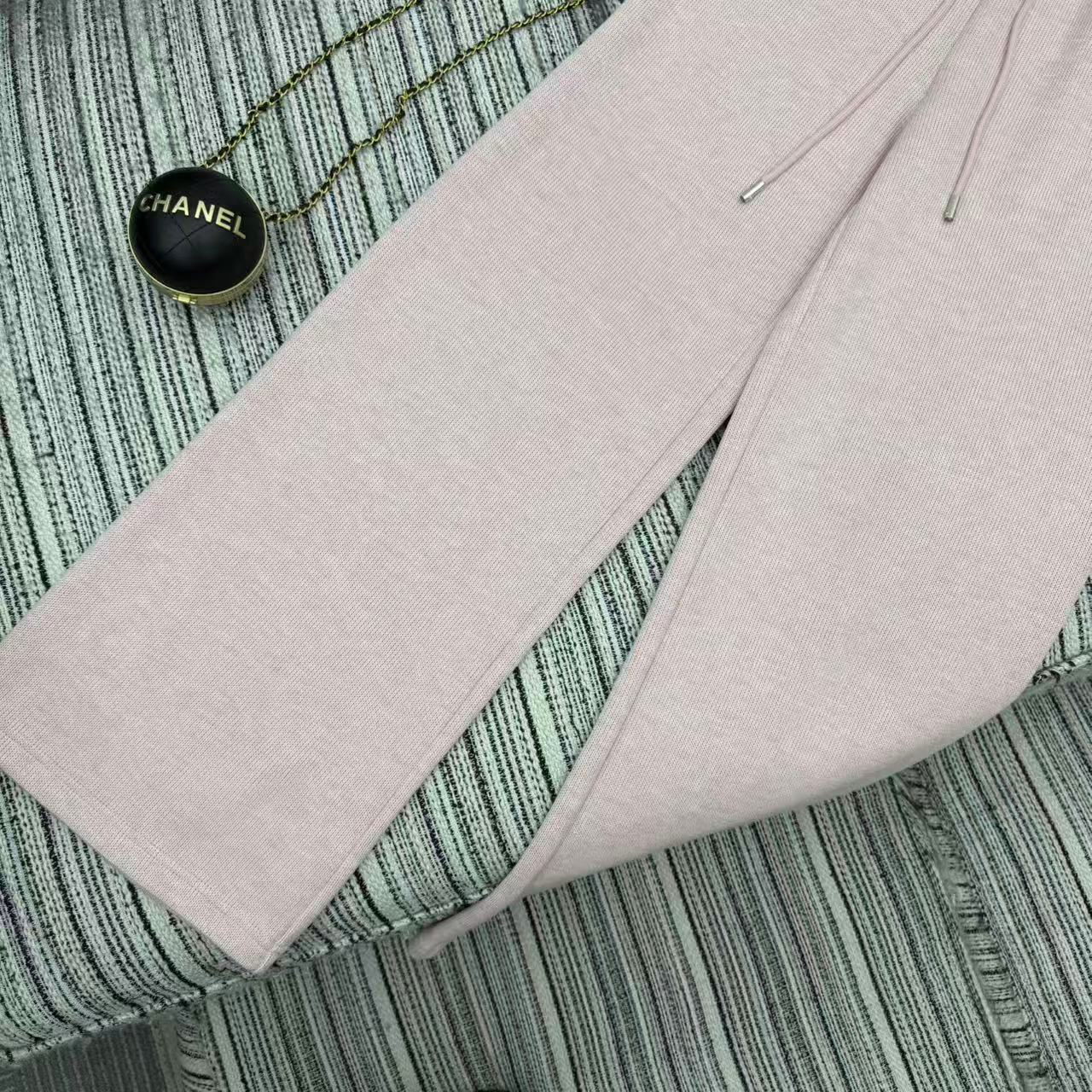 Chanel 2025 Pant Pink Wool 318975