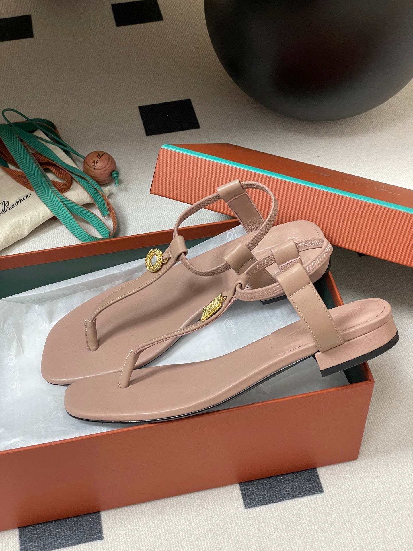 LP Mindil Infra Sandal Light Pink Sheepskin 312164