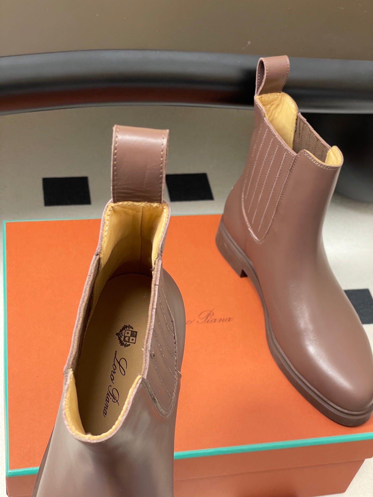 LP 25 Short Boot Chocolate Cowhide 534655