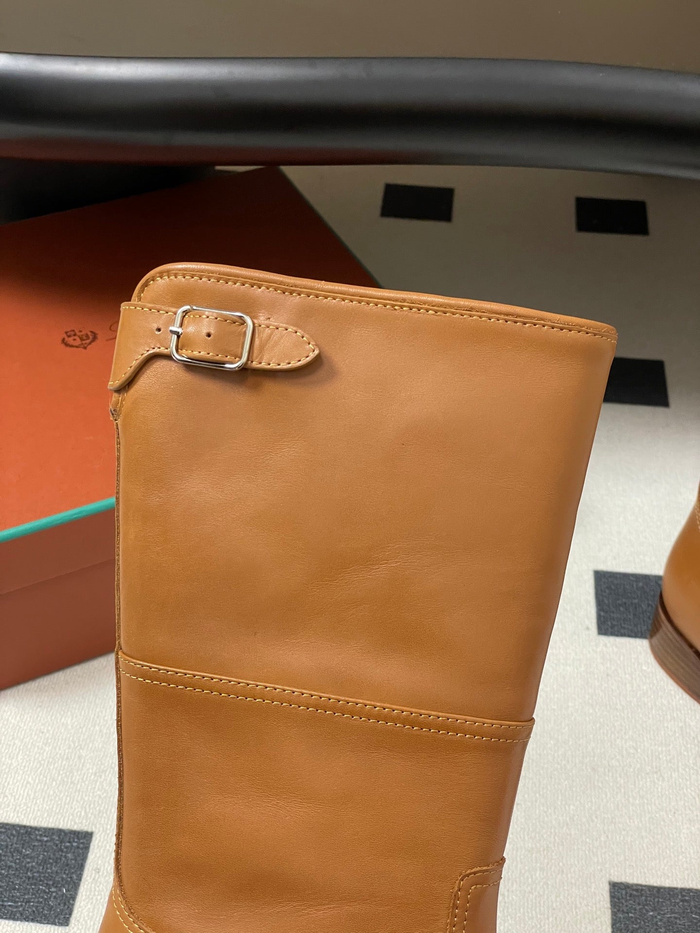 LP 25 Lupo Boot Tan Calfskin 534660